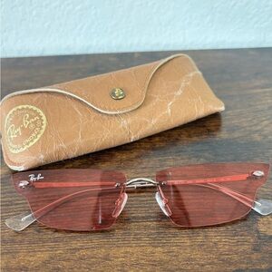 Ray-Ban Red Butterfly Sunglasses